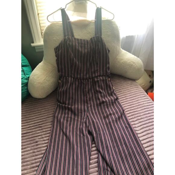 Xhilaration Striped Wide-Leg Jumpsuit Small - Cute & Comfy! - Picture 6 of 16